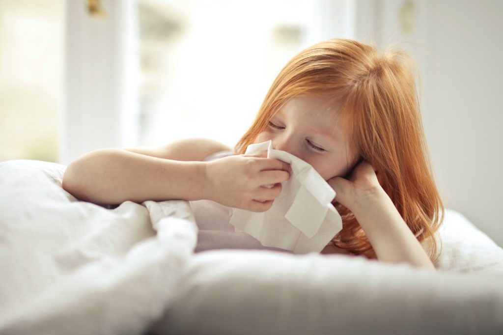 gripa la copii cauze simptome tratament